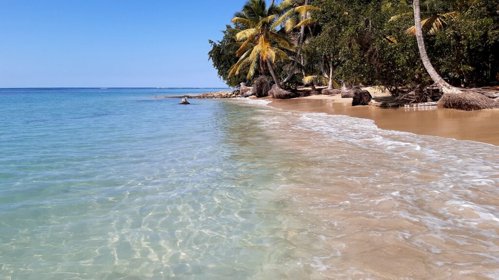 Playa Bonita en Las Terrenas, península de Samaná