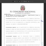 Portada oficial de la Ley núm. 30-26, que incorporó los bienes digitales y criptoactivos al régimen de activos de capital del Código Tributario dominicano